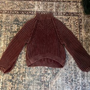 Free people mock neck sweater